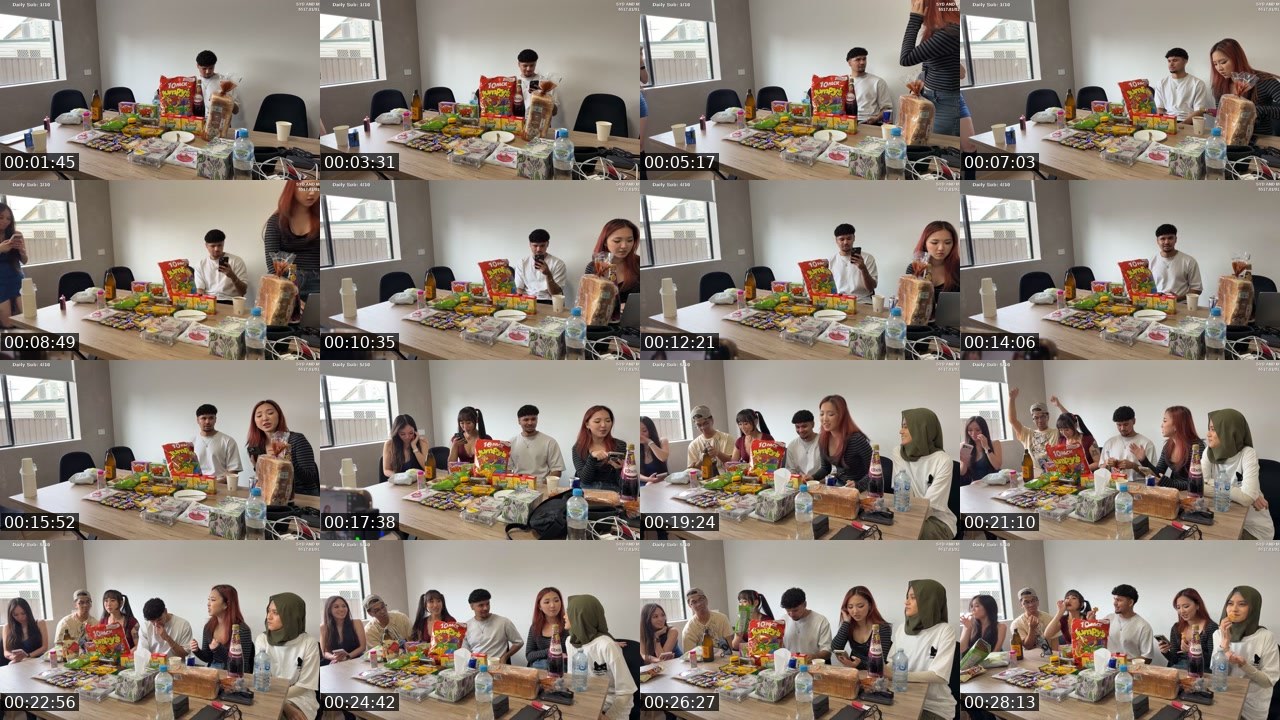 Contact-sheet preview of eggynest's Twitch recording