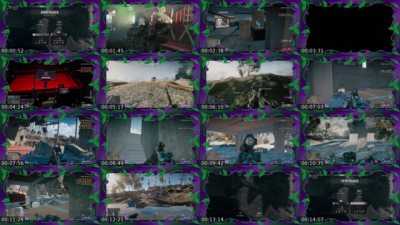 Contact-sheet preview of boysentheberry's Twitch recording