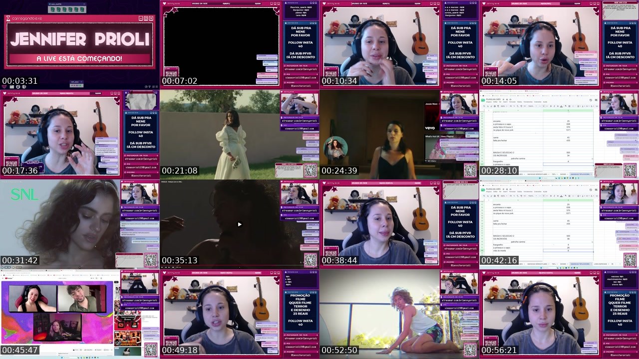 Contact-sheet preview of jennyprioli's Twitch recording