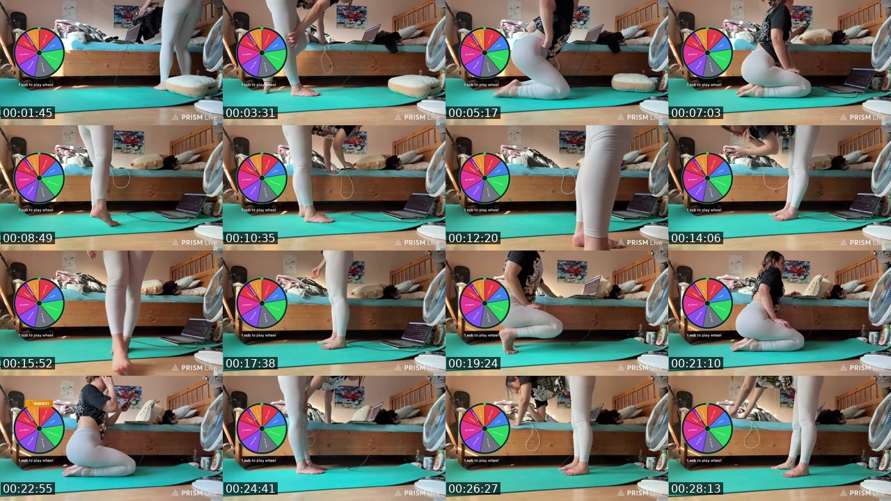 Contact-sheet preview of Kaellyn's Twitch recording