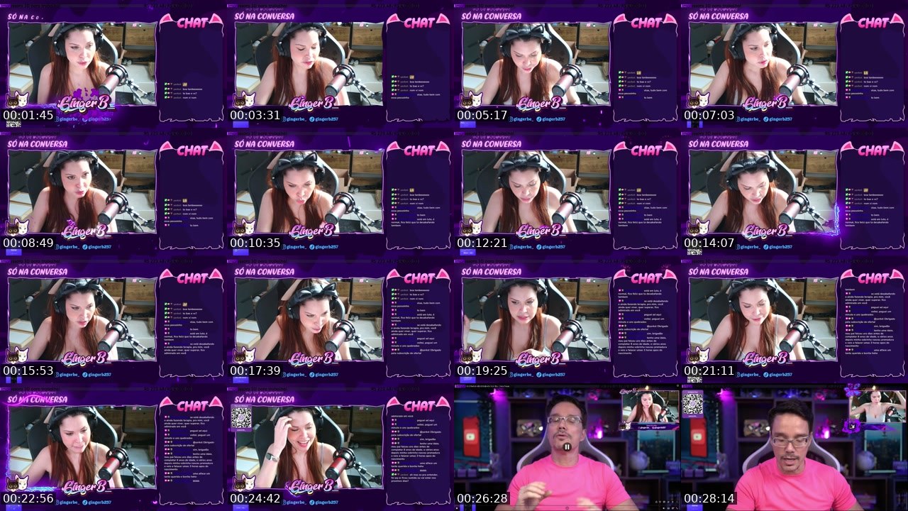 Contact-sheet preview of GingerB_'s Twitch recording