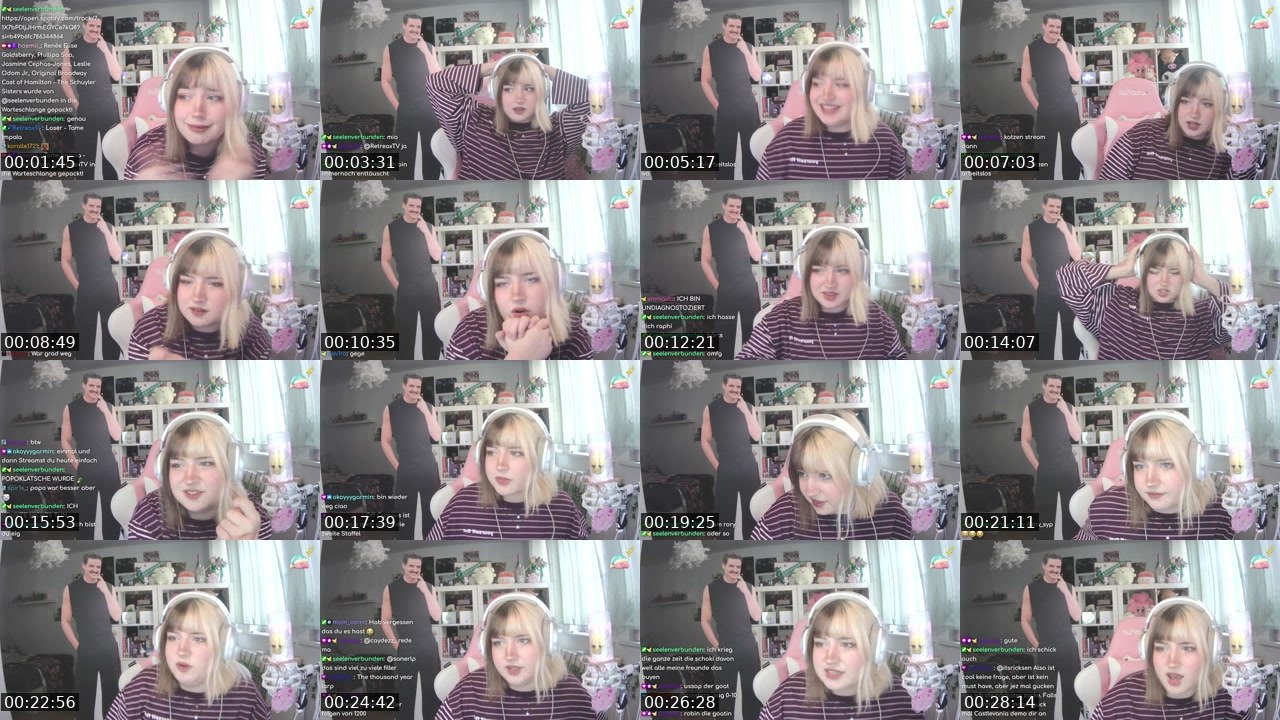 Contact-sheet preview of hoemii_'s Twitch recording