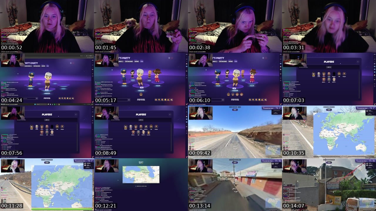 Contact-sheet preview of suhmuri's Twitch recording