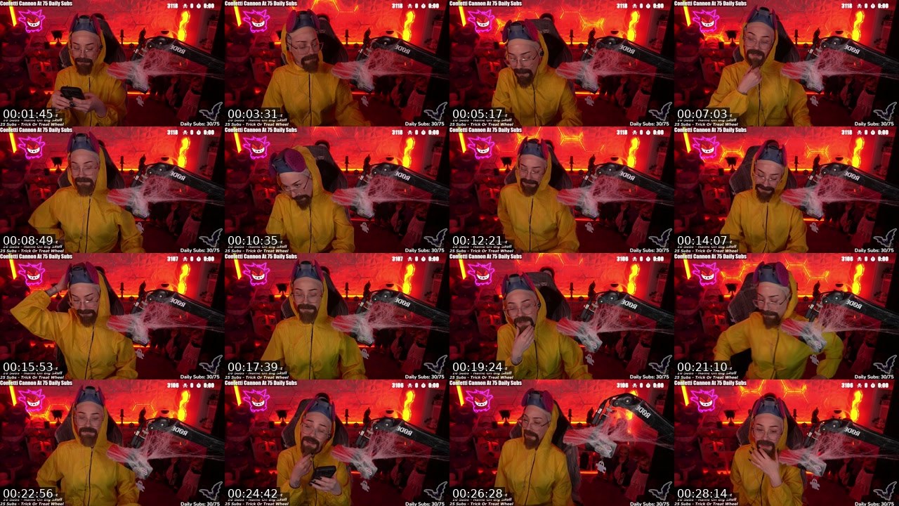 Contact-sheet preview of MissPurple's Twitch recording