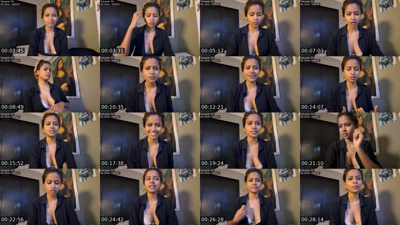 Contact-sheet preview of shaviwoo's Twitch recording