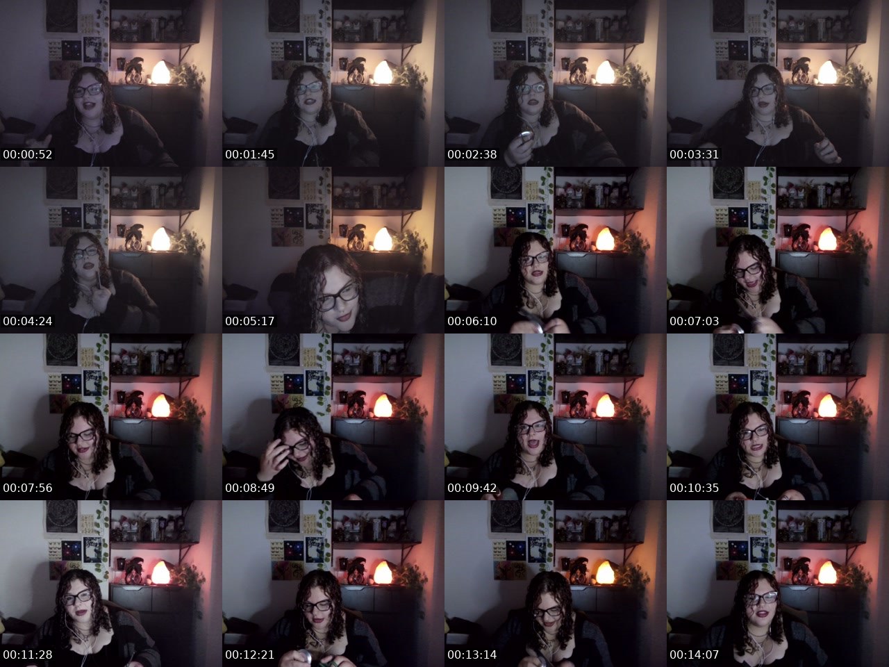 Contact-sheet preview of aziwazi's Twitch recording