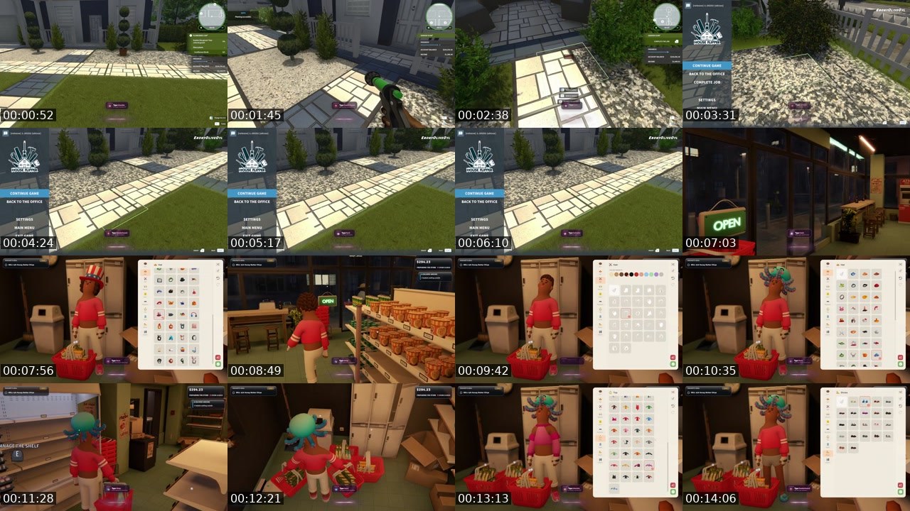 Contact-sheet preview of EbonyOliveOyl's Twitch recording