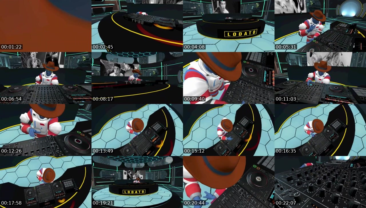 Contact-sheet preview of neonfunkinrussell's Twitch recording