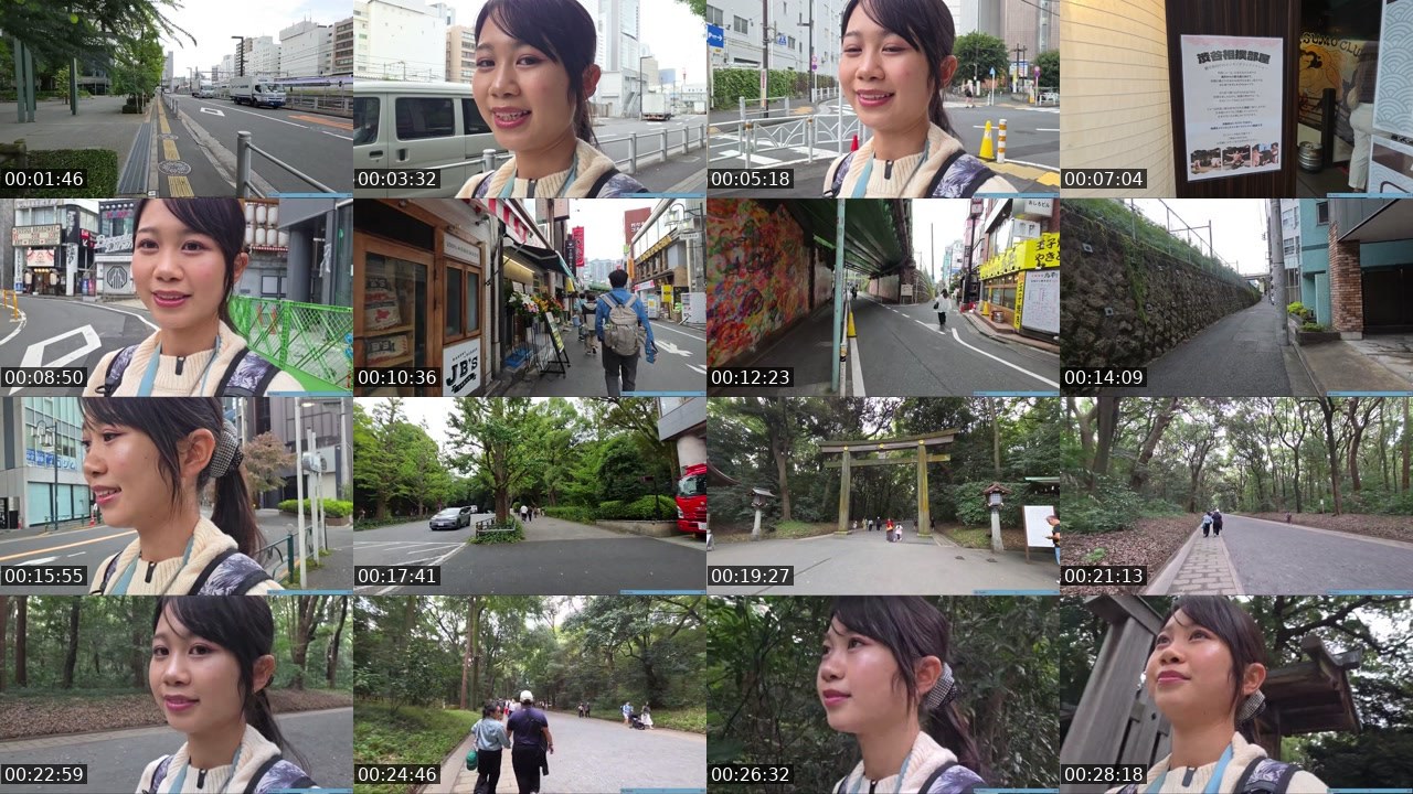 Contact-sheet preview of Yoshimyan's Twitch recording