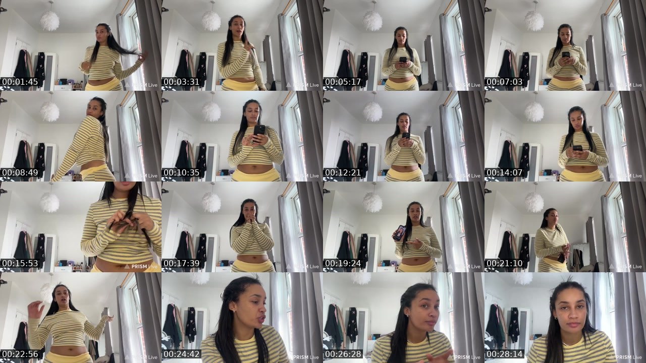Contact-sheet preview of tiaanevada's Twitch recording