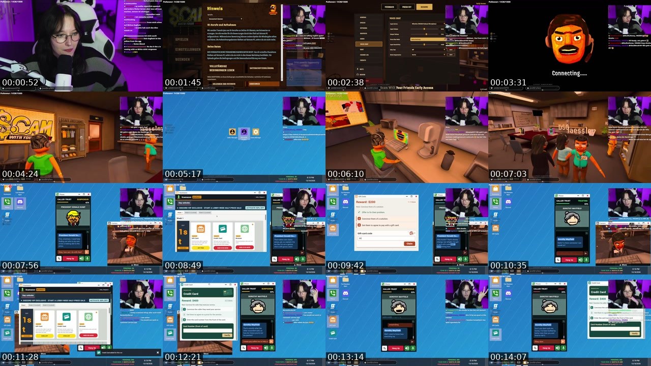 Contact-sheet preview of Weeelpe's Twitch recording