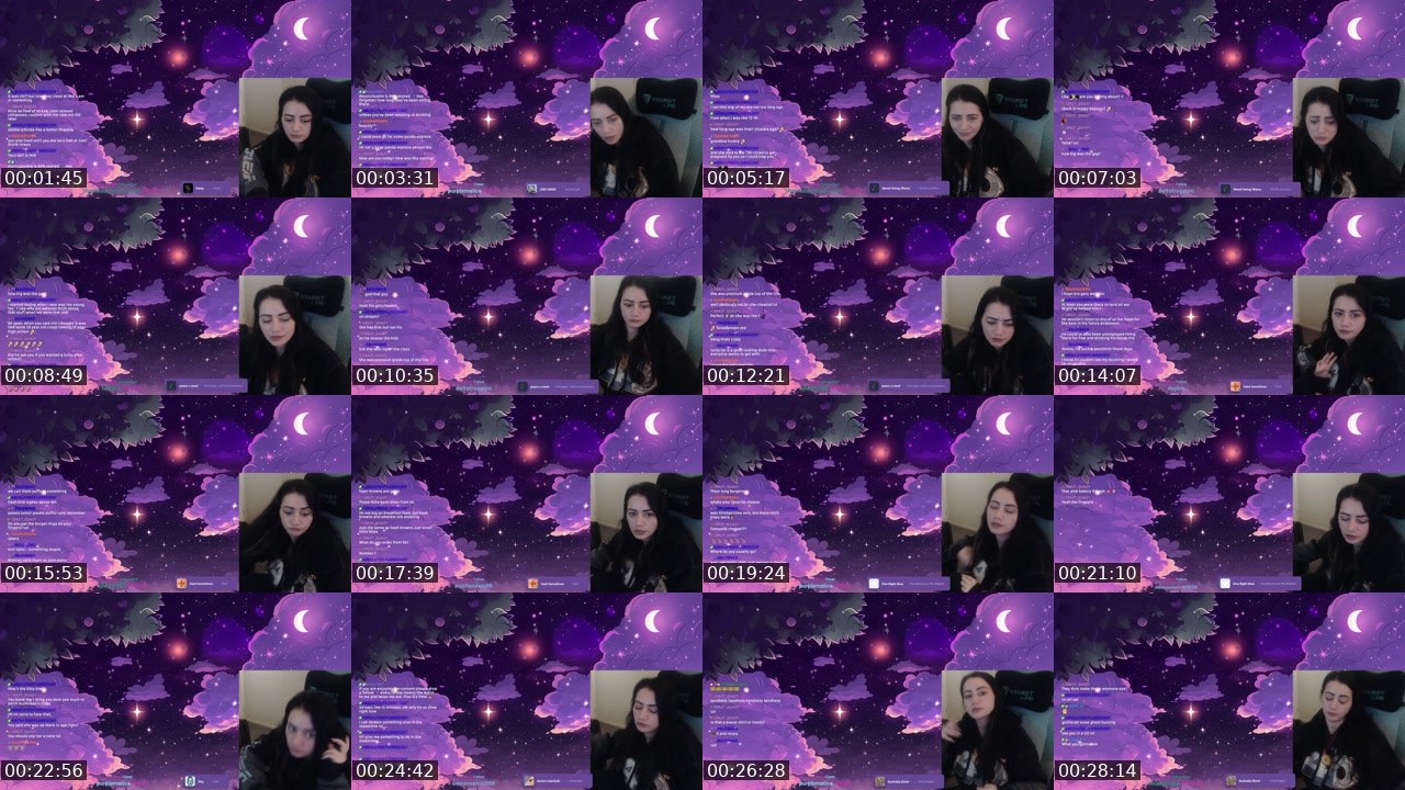 Contact-sheet preview of AtomicHuskie's Twitch recording