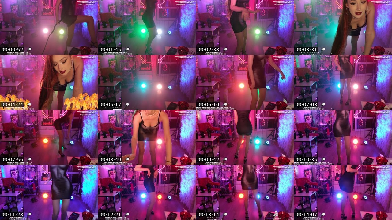 Contact-sheet preview of ELEADANCER_'s Twitch recording