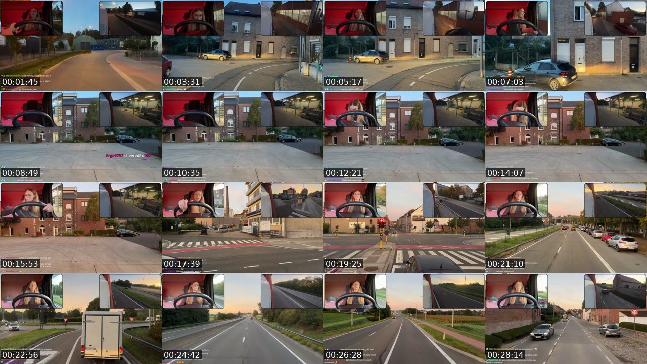 Contact-sheet preview of Chloe__IRL's Twitch recording