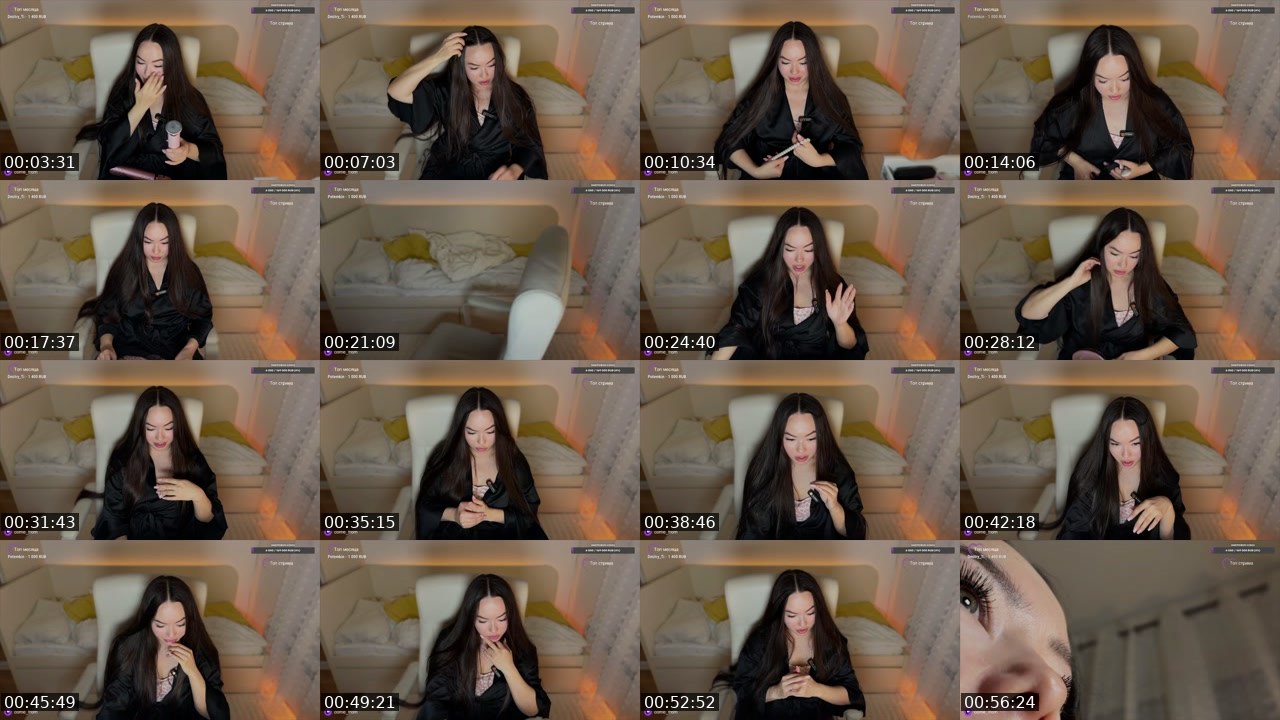 Contact-sheet preview of come_from's Twitch recording