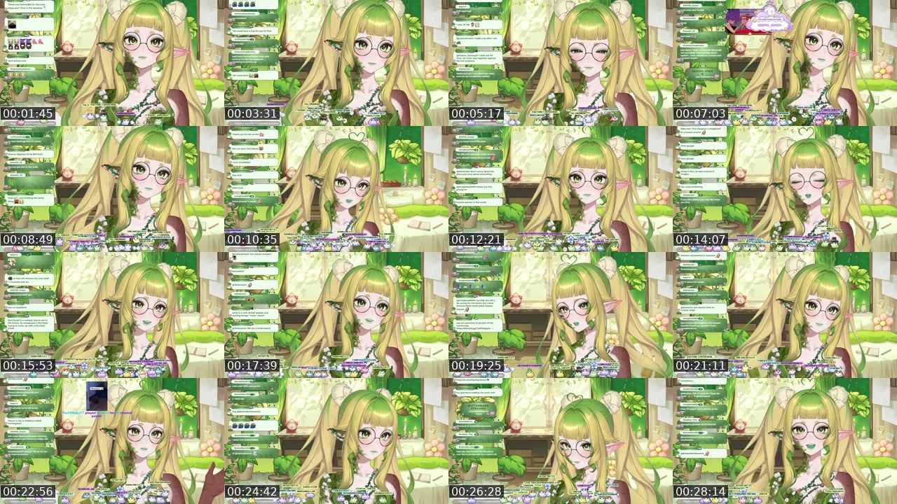 Contact-sheet preview of banbandraws's Twitch recording