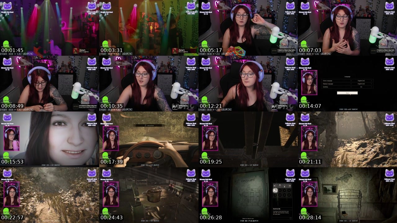 Contact-sheet preview of Mollipod's Twitch recording