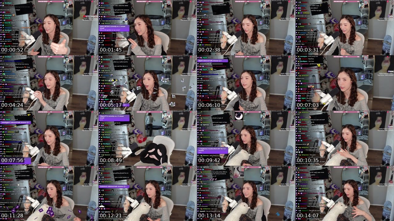 Contact-sheet preview of NAWI's Twitch recording