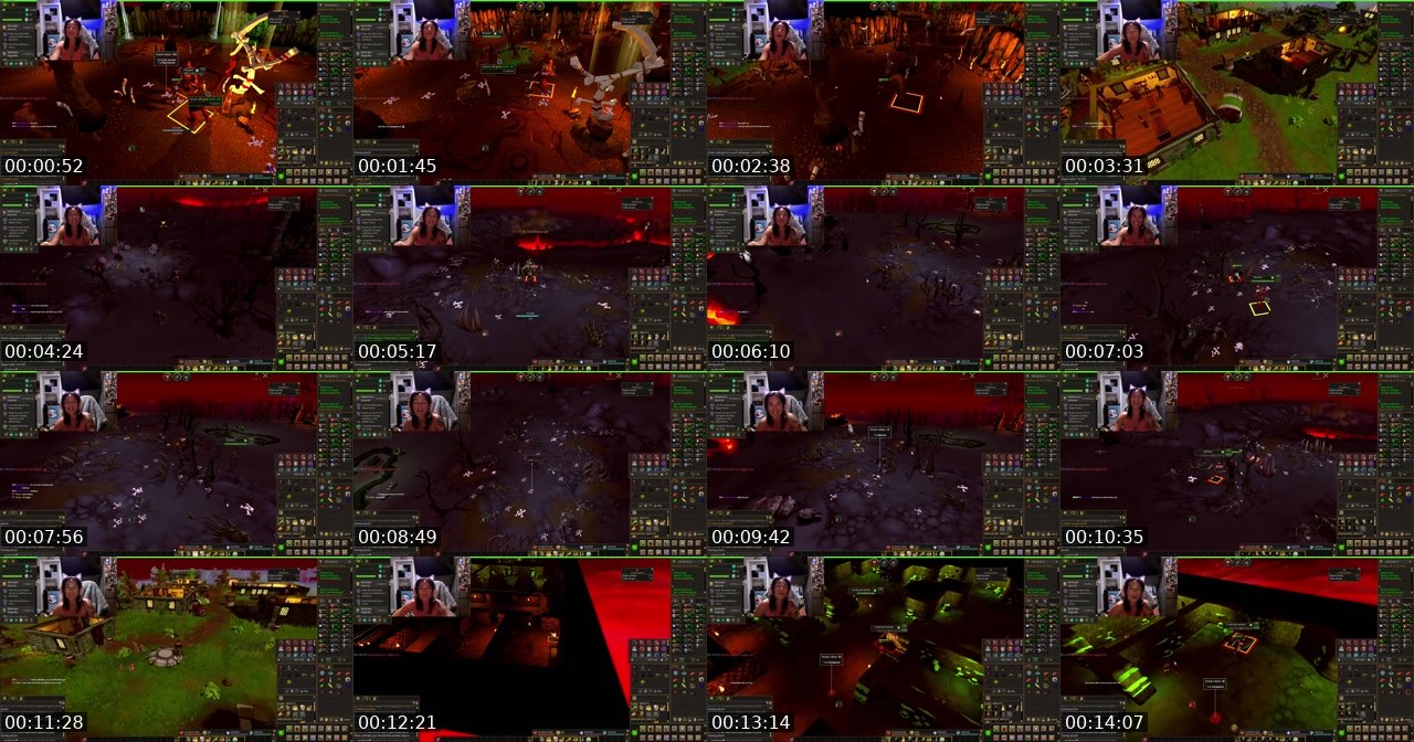 Contact-sheet preview of assamoon's Twitch recording