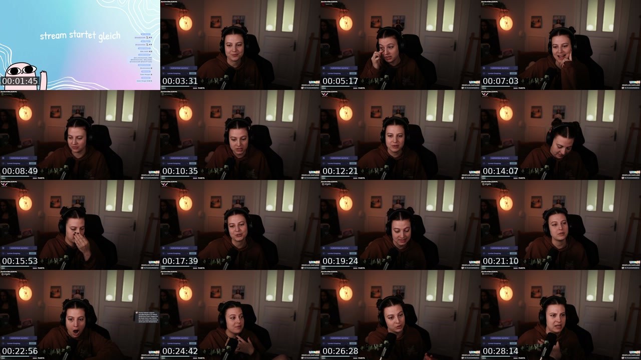 Contact-sheet preview of cathakaktus's Twitch recording