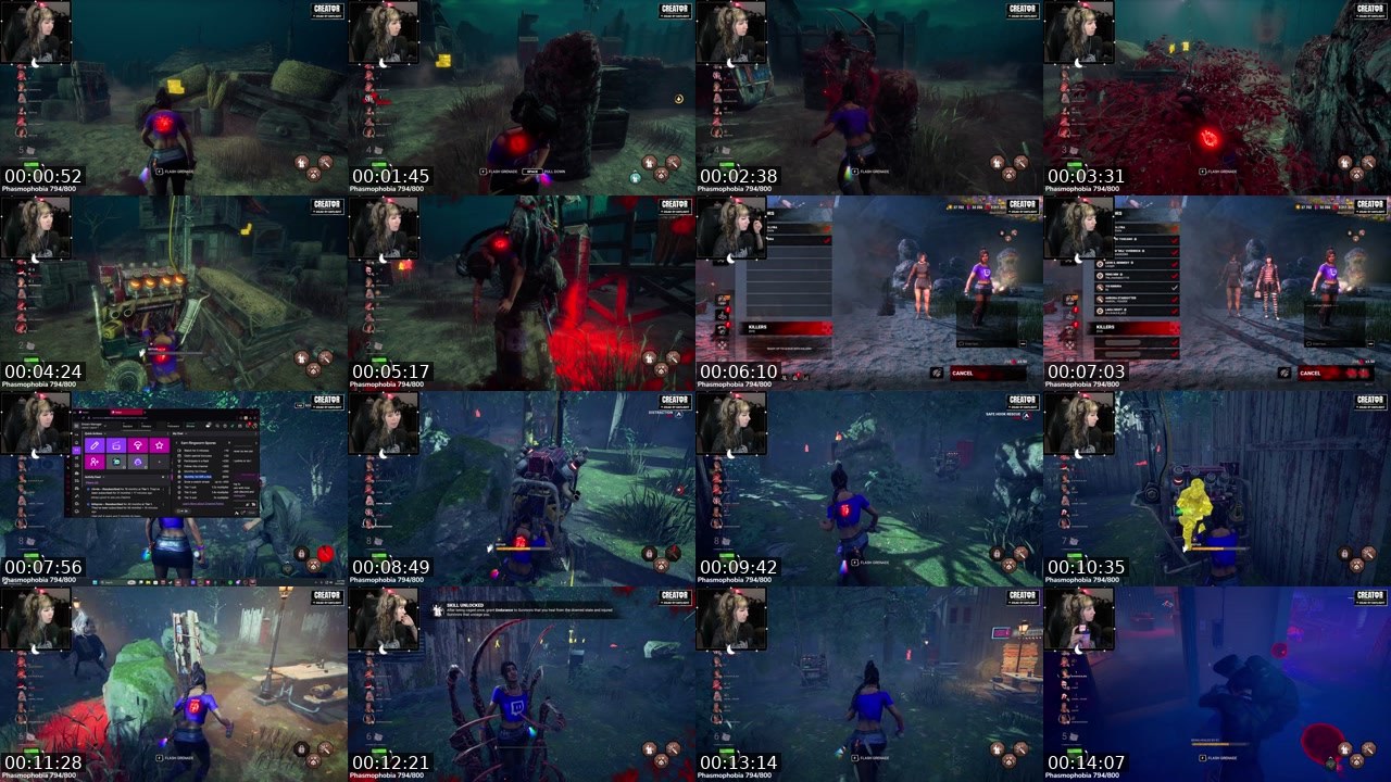 Contact-sheet preview of AbolishEGirls's Twitch recording