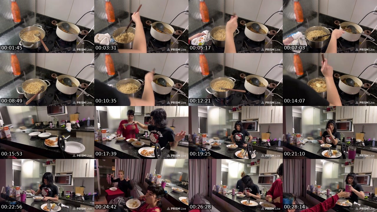 Contact-sheet preview of camiyuk's Twitch recording