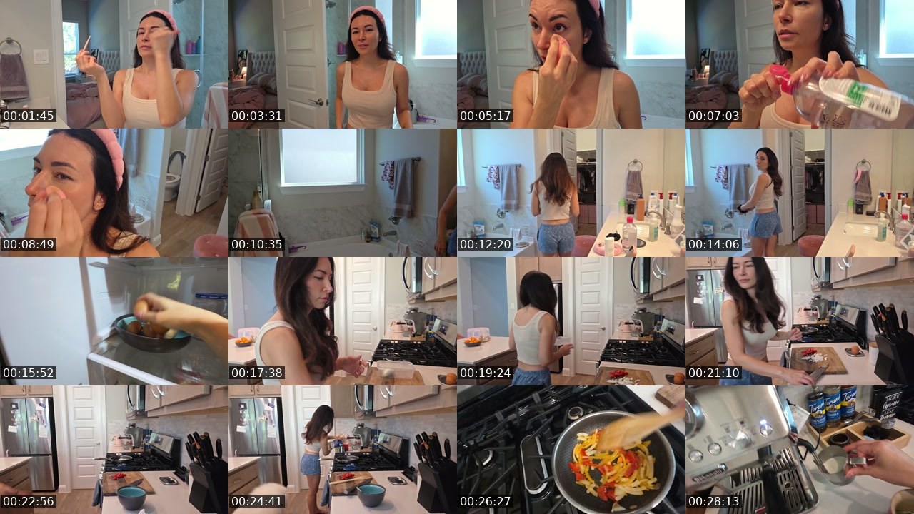 Contact-sheet preview of Alinity's Twitch recording