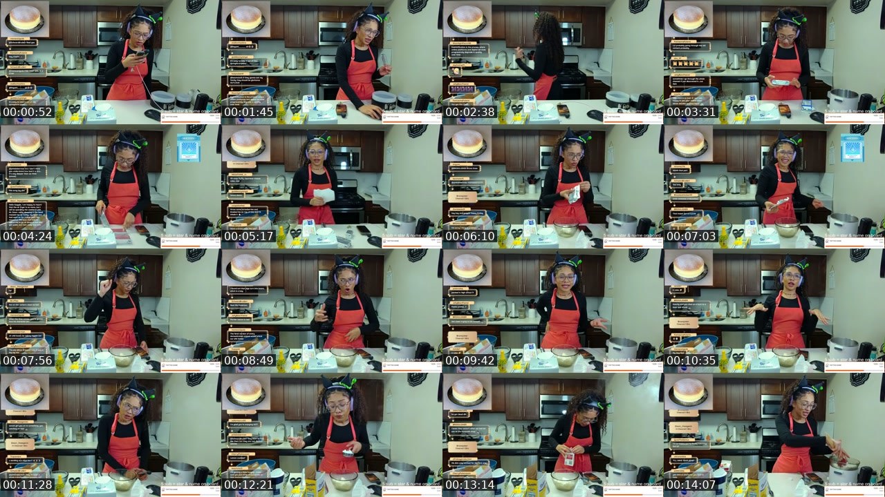 Contact-sheet preview of Rinnegoddess's Twitch recording
