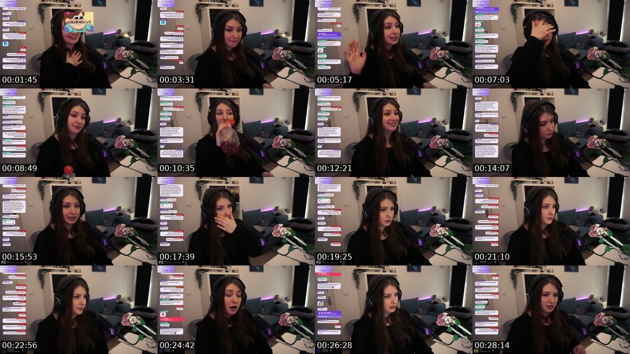 Contact-sheet preview of nur_Nisi's Twitch recording