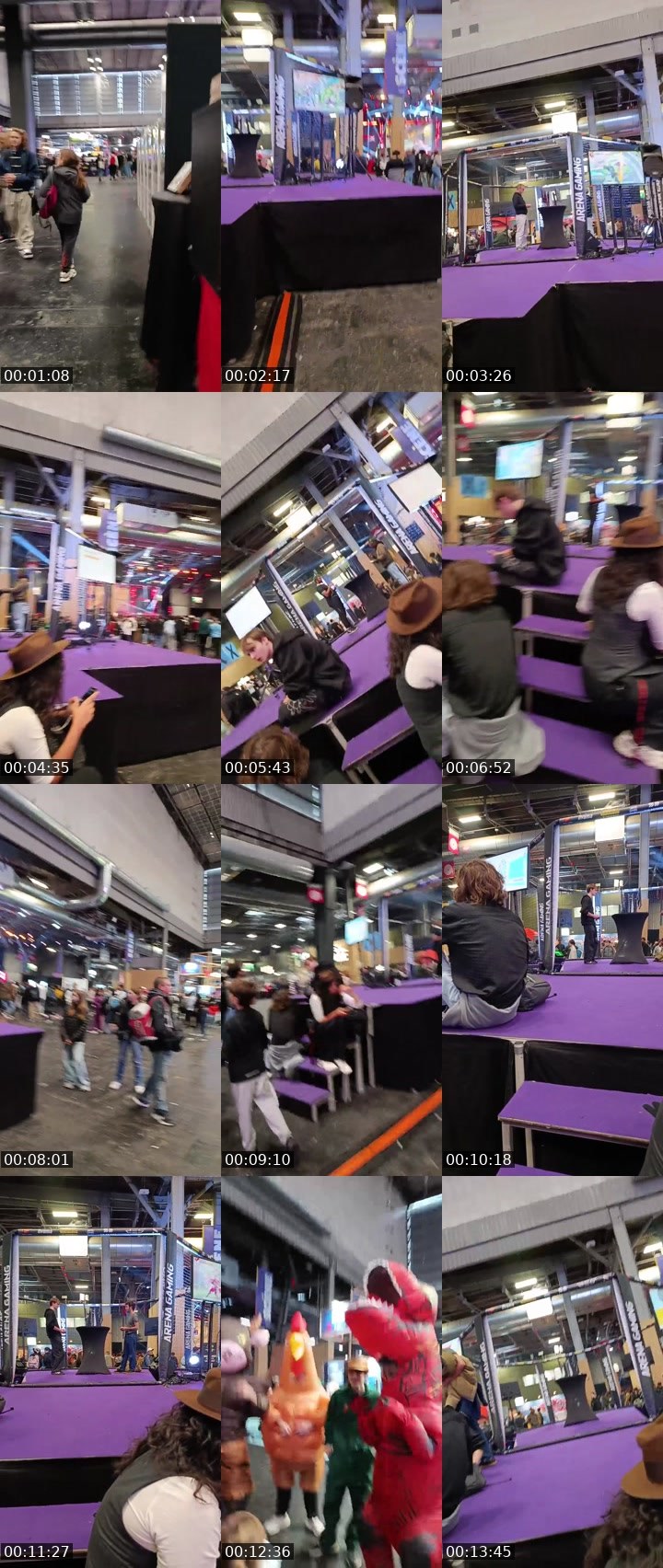 Contact-sheet preview of GomarPlay's Twitch recording