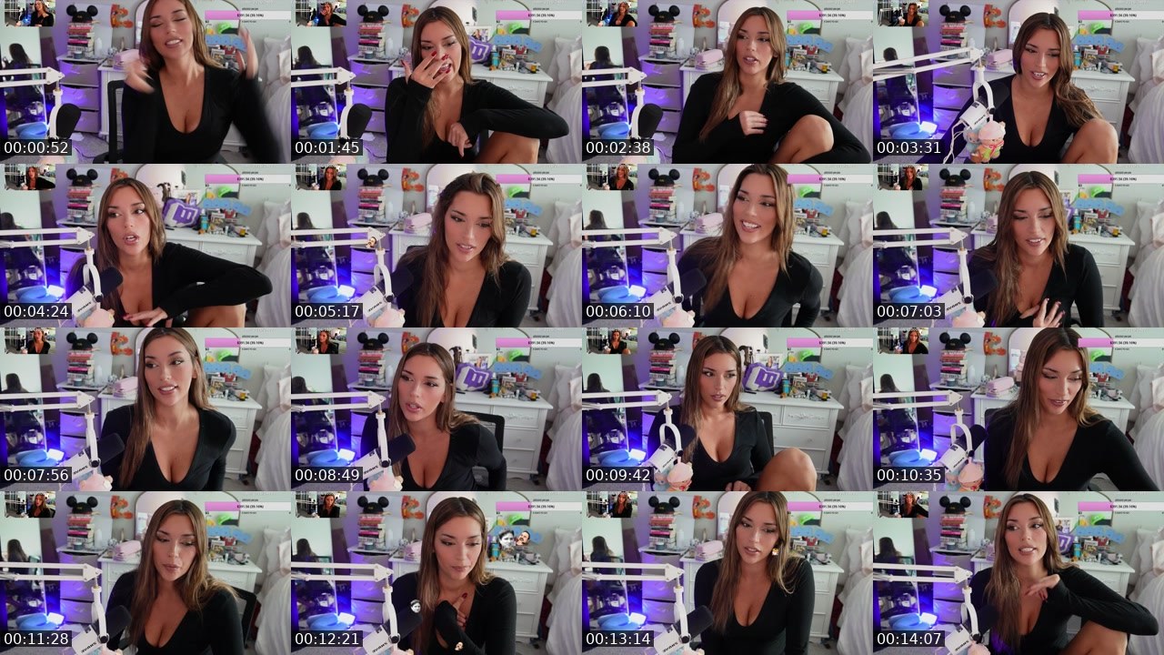 Contact-sheet preview of mole's Twitch recording