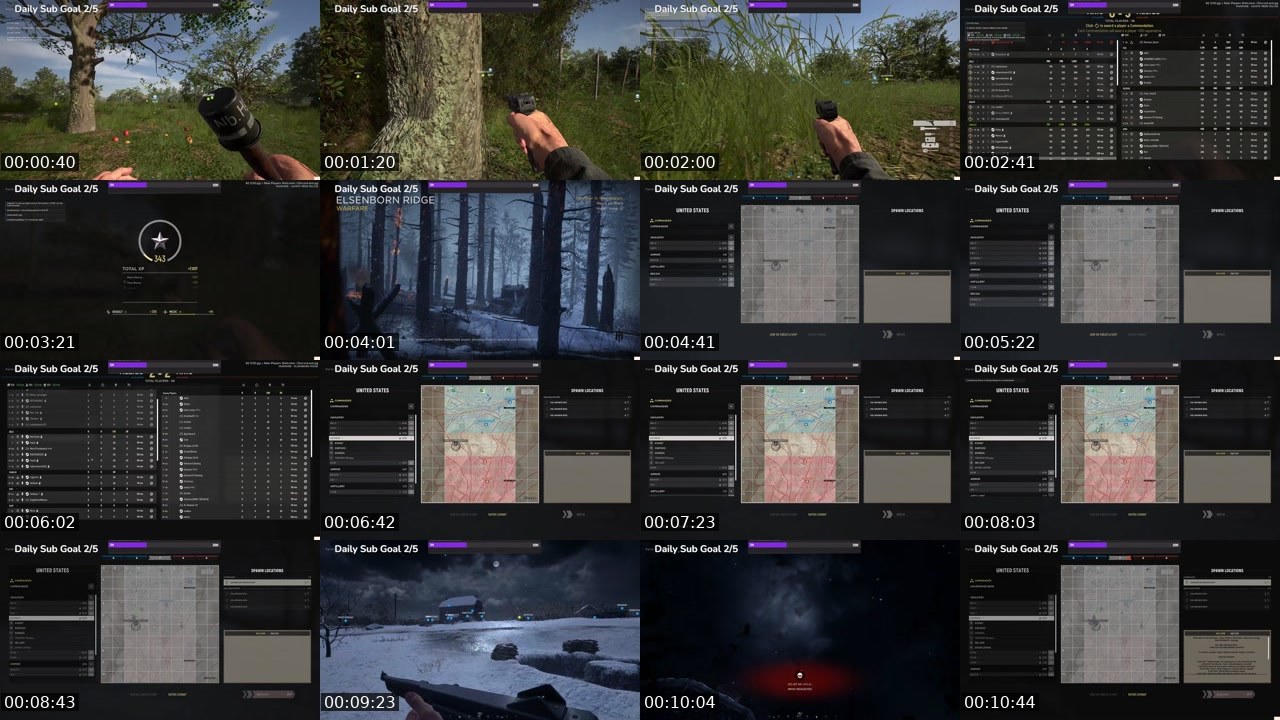 Contact-sheet preview of tenacious_dee_'s Twitch recording