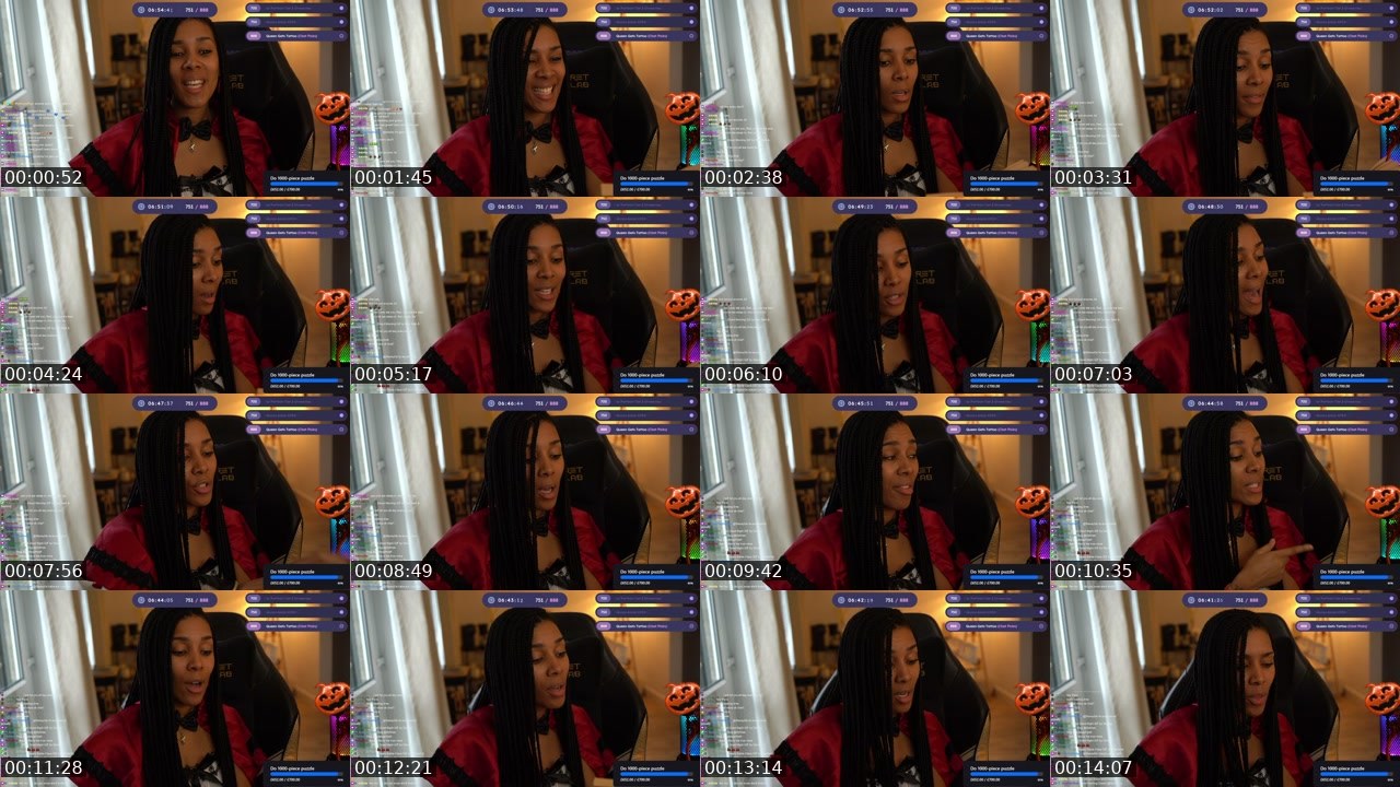 Contact-sheet preview of Redivivus's Twitch recording