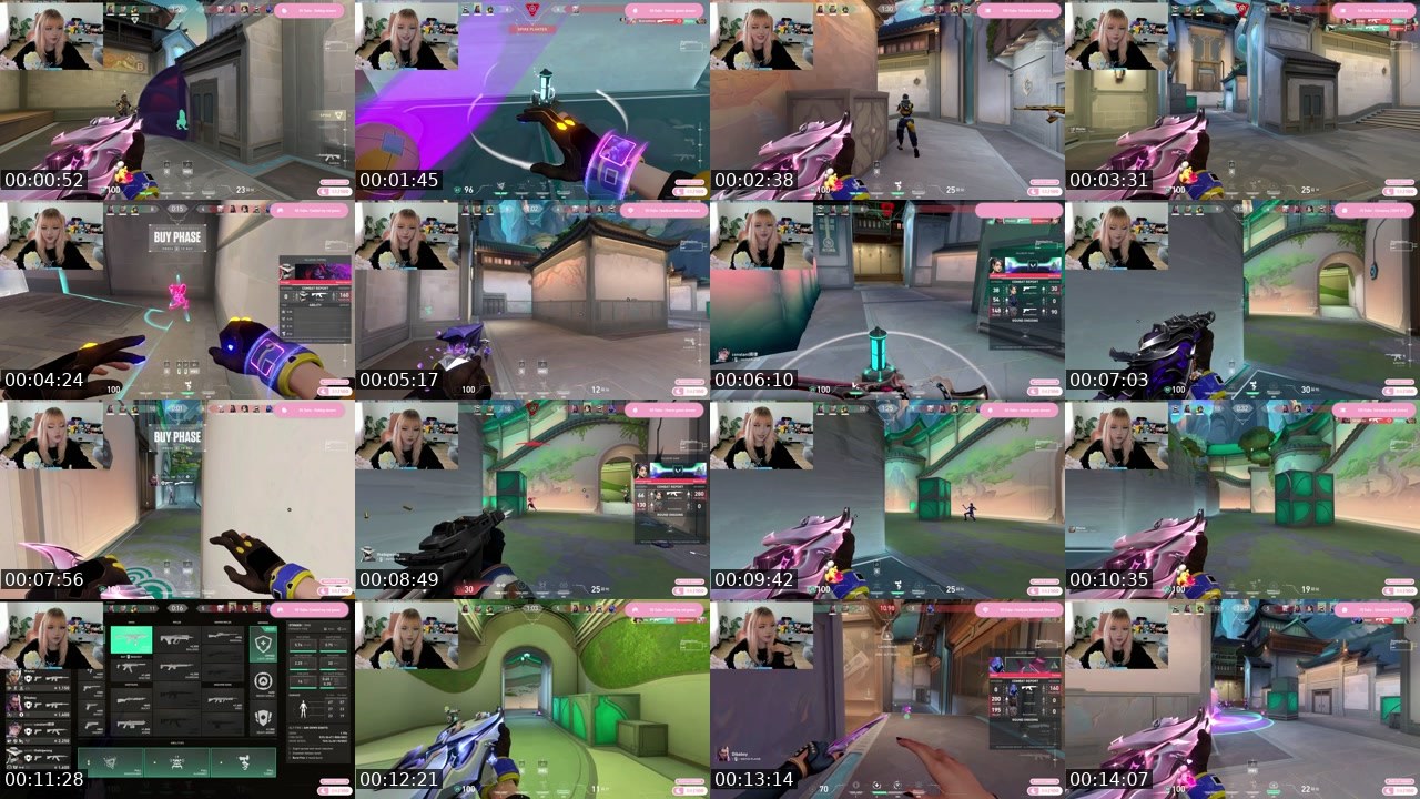 Contact-sheet preview of eepypeachi's Twitch recording