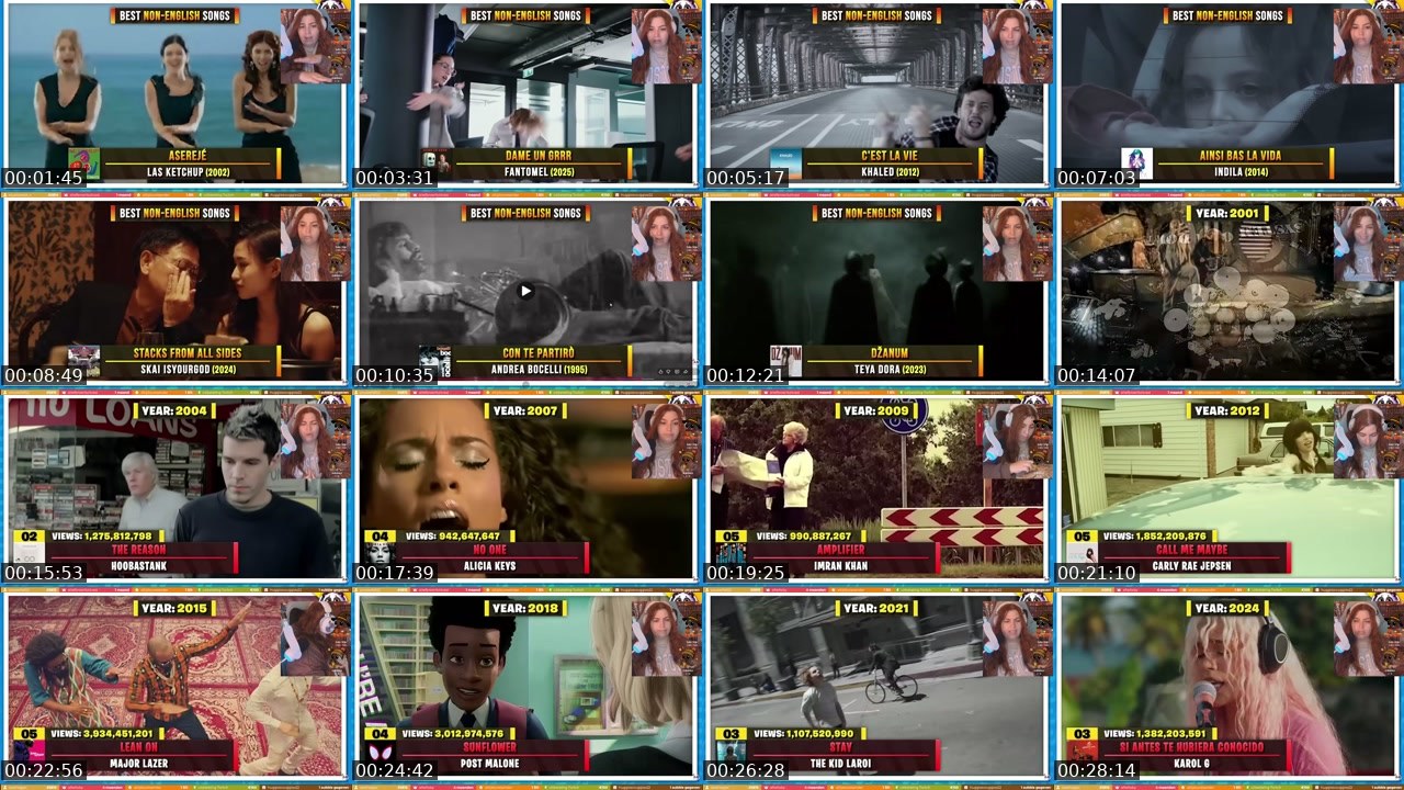 Contact-sheet preview of EmmaSnorkel's Twitch recording