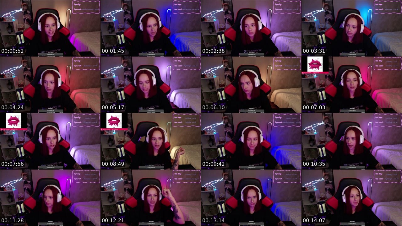 Contact-sheet preview of tancyvtrusikah's Twitch recording