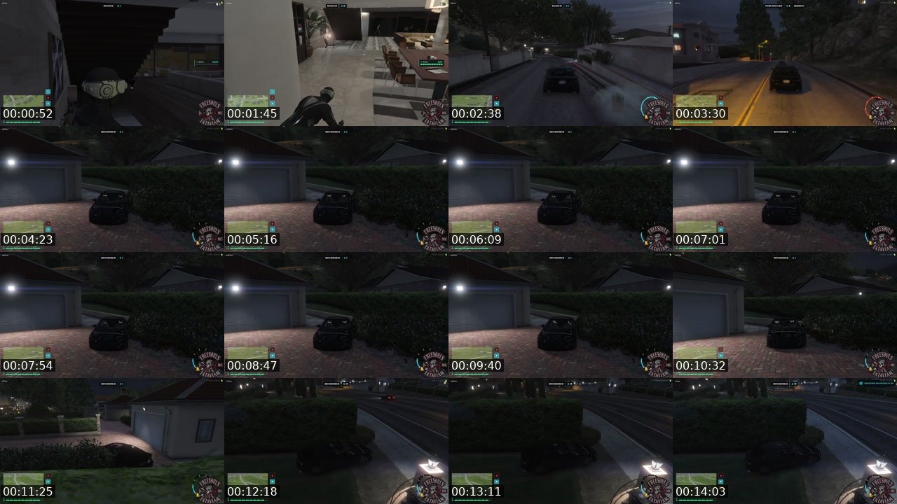 Contact-sheet preview of BadLuckBindy's Twitch recording