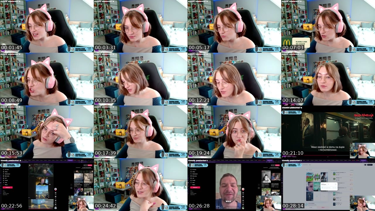Contact-sheet preview of Menders_7's Twitch recording