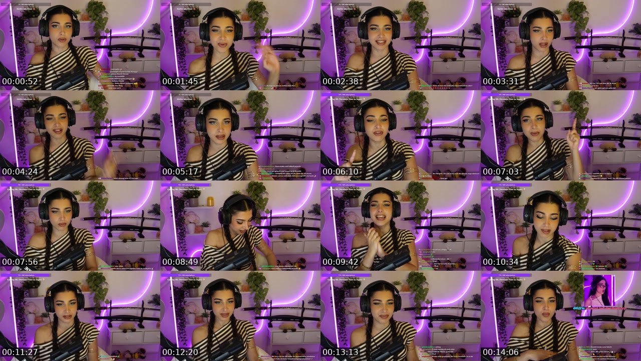 Contact-sheet preview of Naschiitaschii's Twitch recording