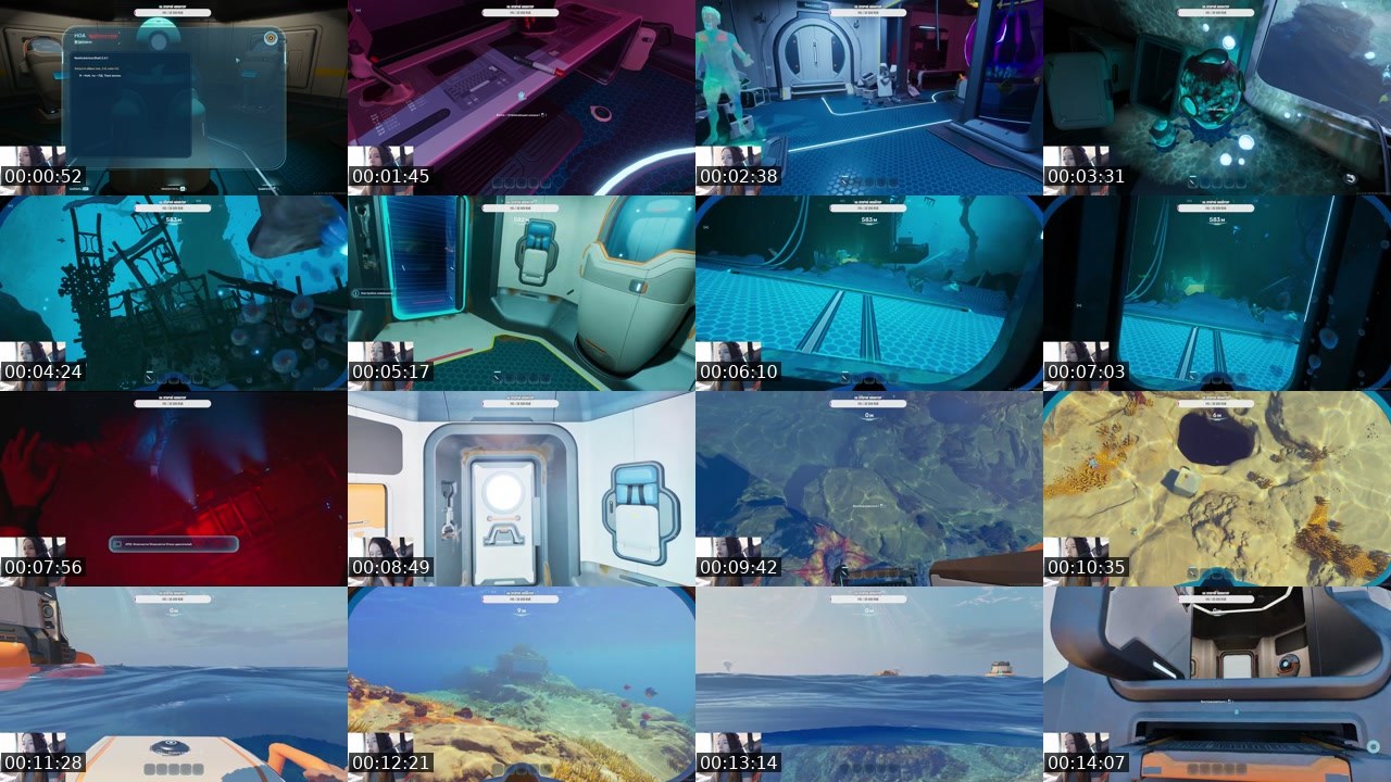 Contact-sheet preview of alena_spark's Twitch recording
