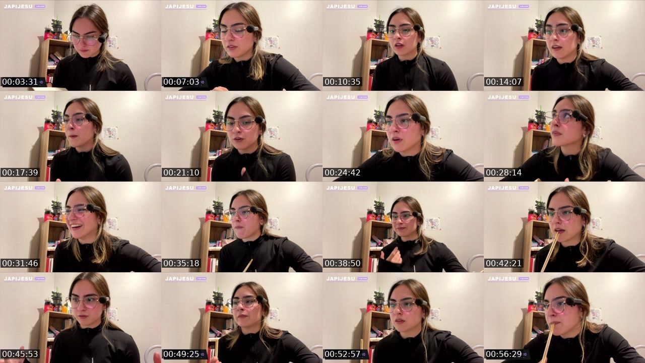 Contact-sheet preview of japijesu's Twitch recording