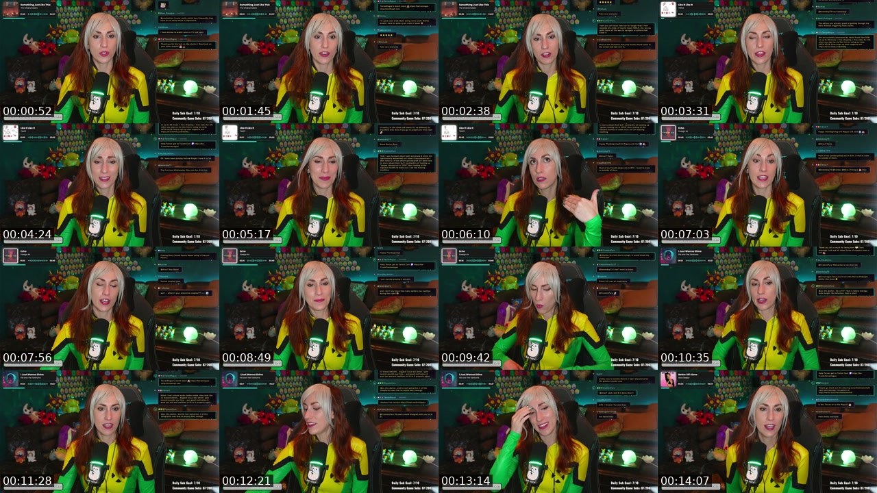 Contact-sheet preview of TerranRogue's Twitch recording