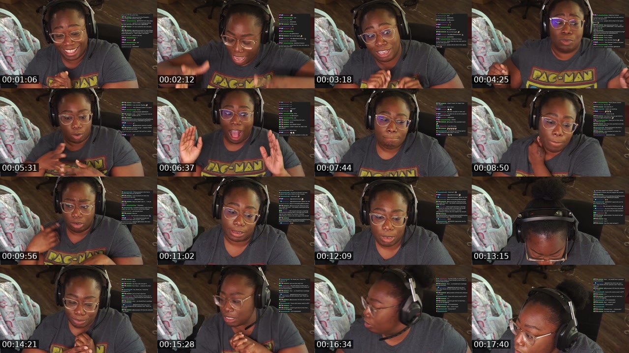 Contact-sheet preview of munchkindoom's Twitch recording