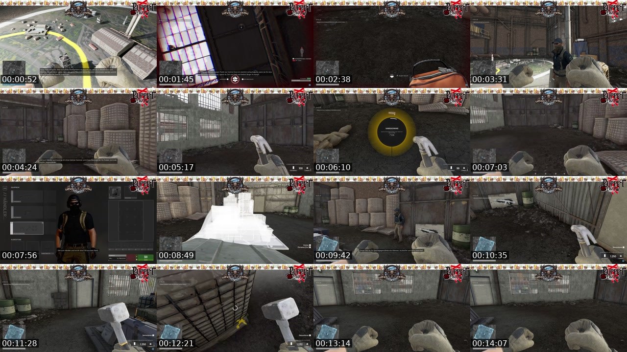 Contact-sheet preview of AscadaTV's Twitch recording