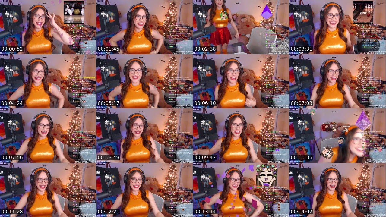 Contact-sheet preview of sreme's Twitch recording