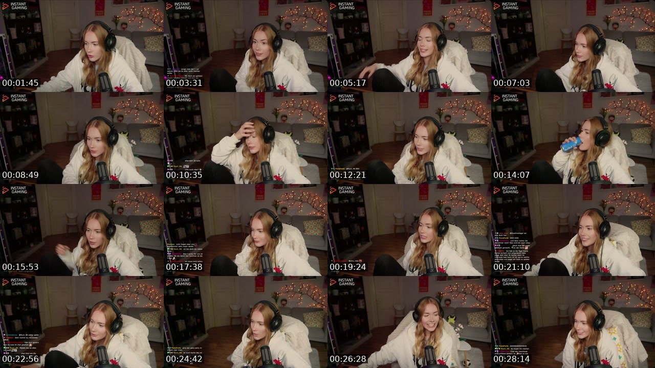 Contact-sheet preview of Merliess's Twitch recording