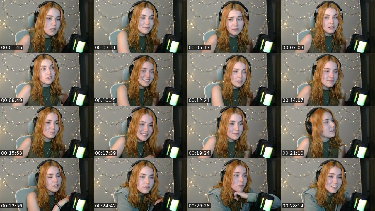Contact-sheet preview of atypicaLia's Twitch recording