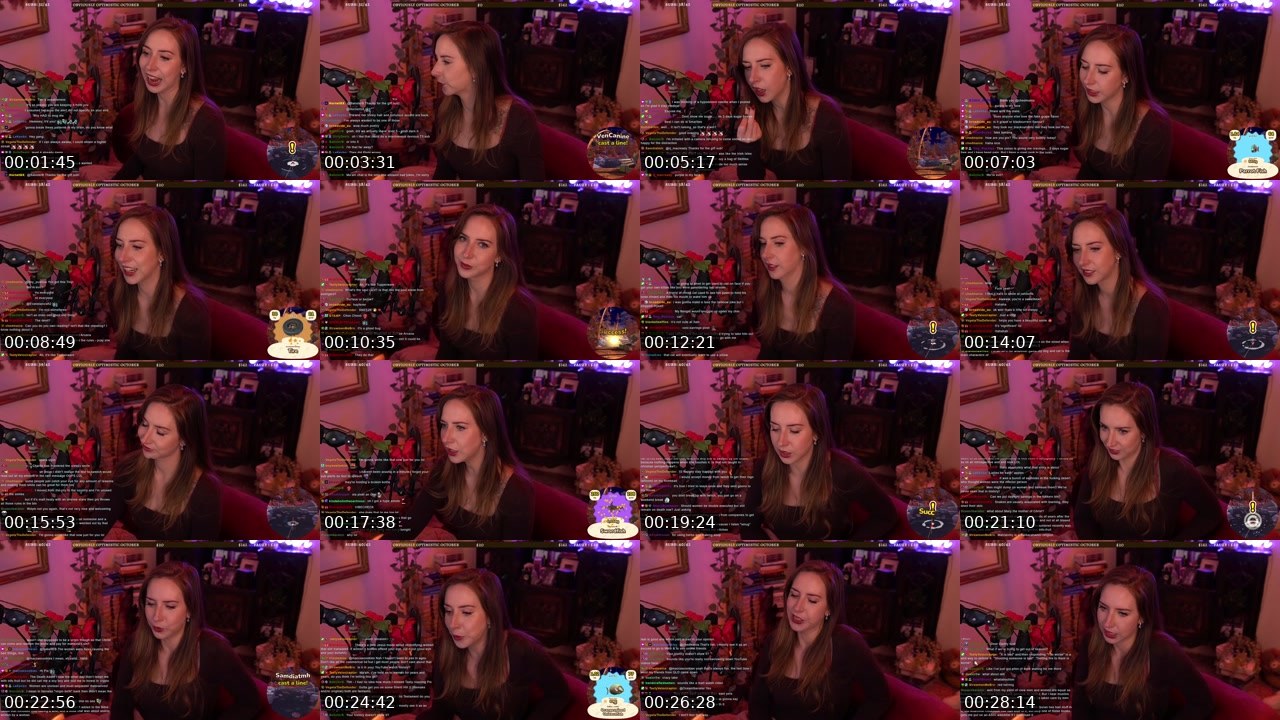 Contact-sheet preview of pixelsmixel's Twitch recording