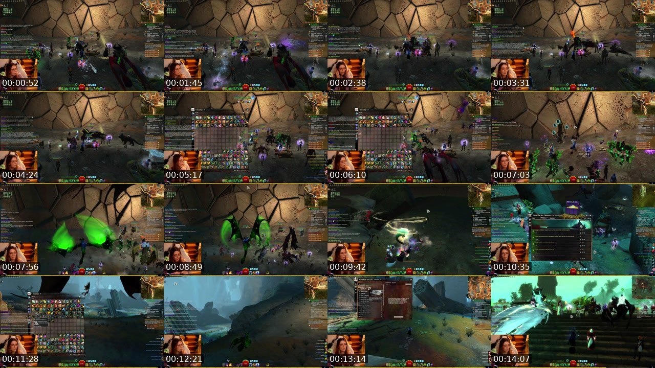 Contact-sheet preview of Amicilia's Twitch recording