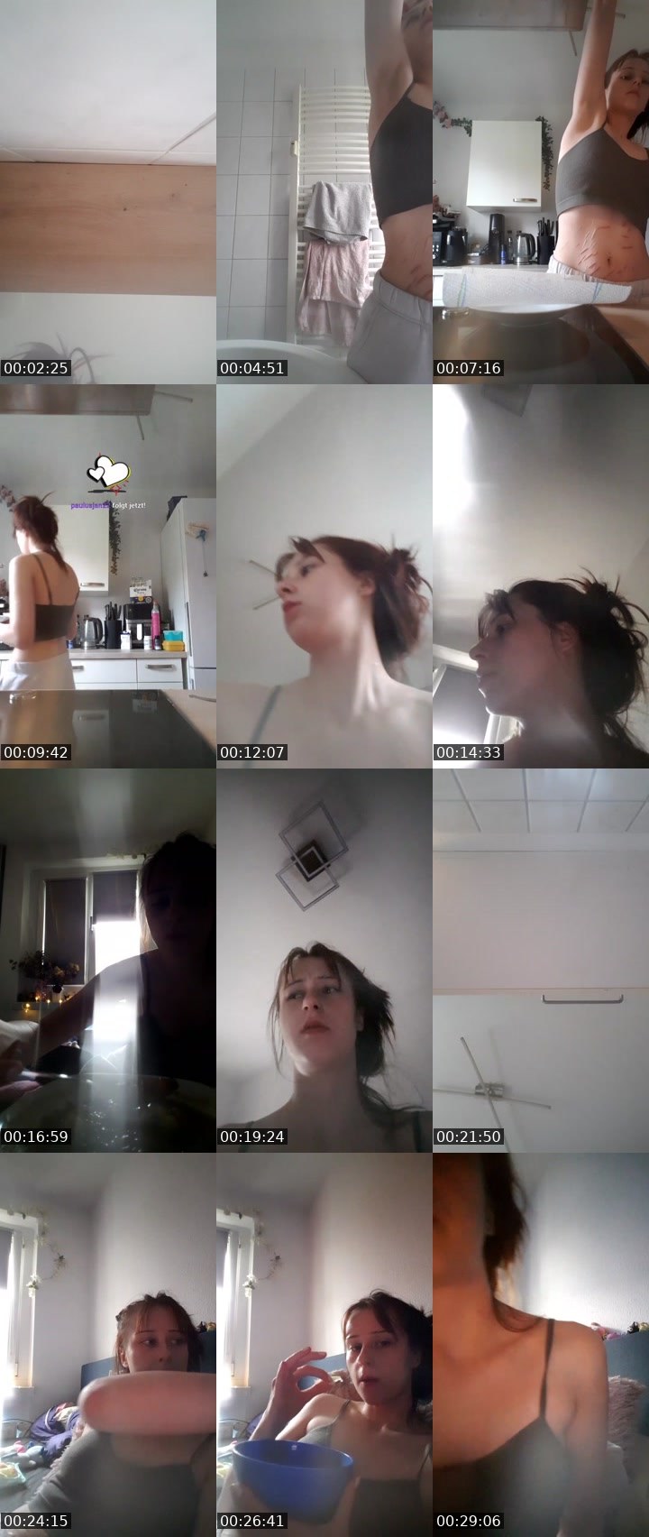 Contact-sheet preview of julie_aka_jesus's Twitch recording